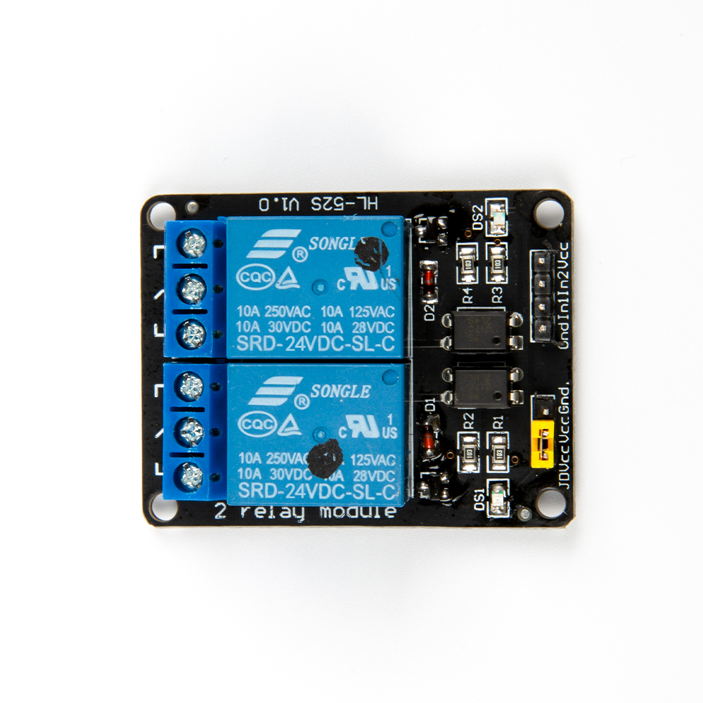 2-канальное реле 24в